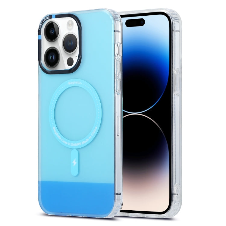 PC + TPU IMD MagSafe Magnetic Phone Case, For iPhone 15 Pro Max, For iPhone 15 Pro, For iPhone 15 Plus, For iPhone 15