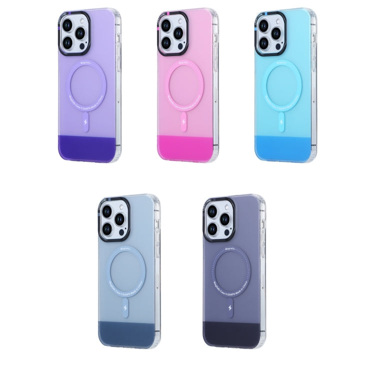 PC + TPU IMD MagSafe Magnetic Phone Case, For iPhone 14 Pro, For iPhone 15 Pro, For iPhone 15 Plus