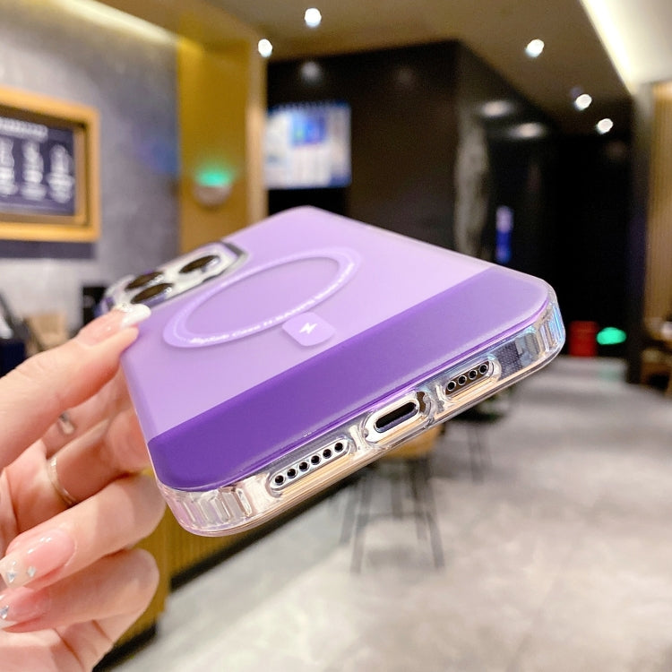 PC + TPU IMD MagSafe Magnetic Phone Case, For iPhone 14 Pro, For iPhone 15 Pro, For iPhone 15 Plus