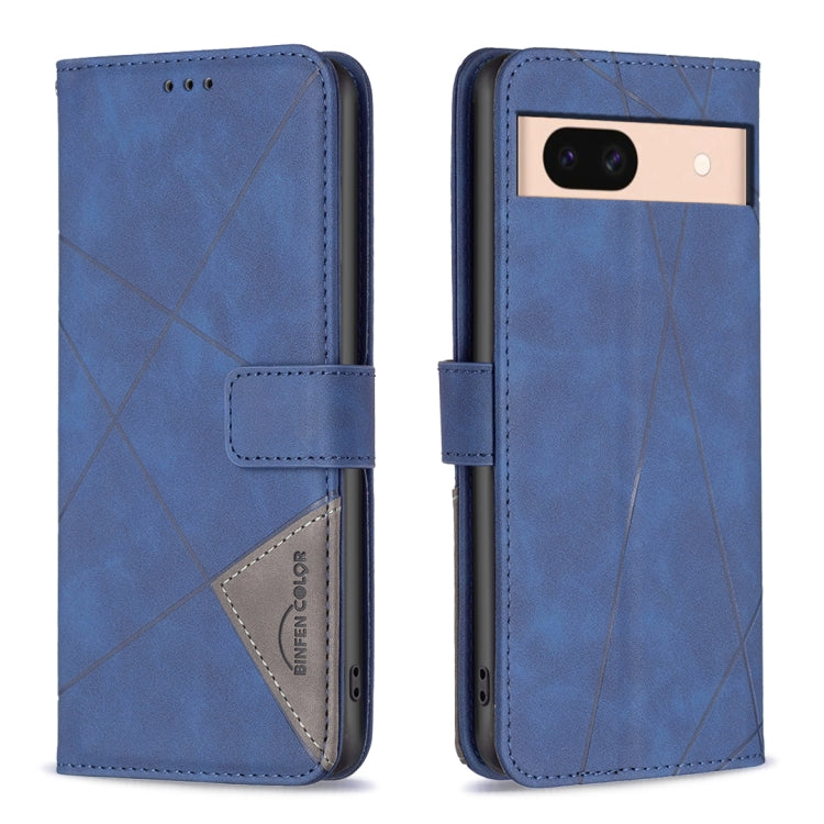 Magnetic Buckle Rhombus Texture Leather Phone Case, For Google Pixel 9 Pro, For Google Pixel 9, For Google Pixel 8a, For Google Pixel 8 Pro