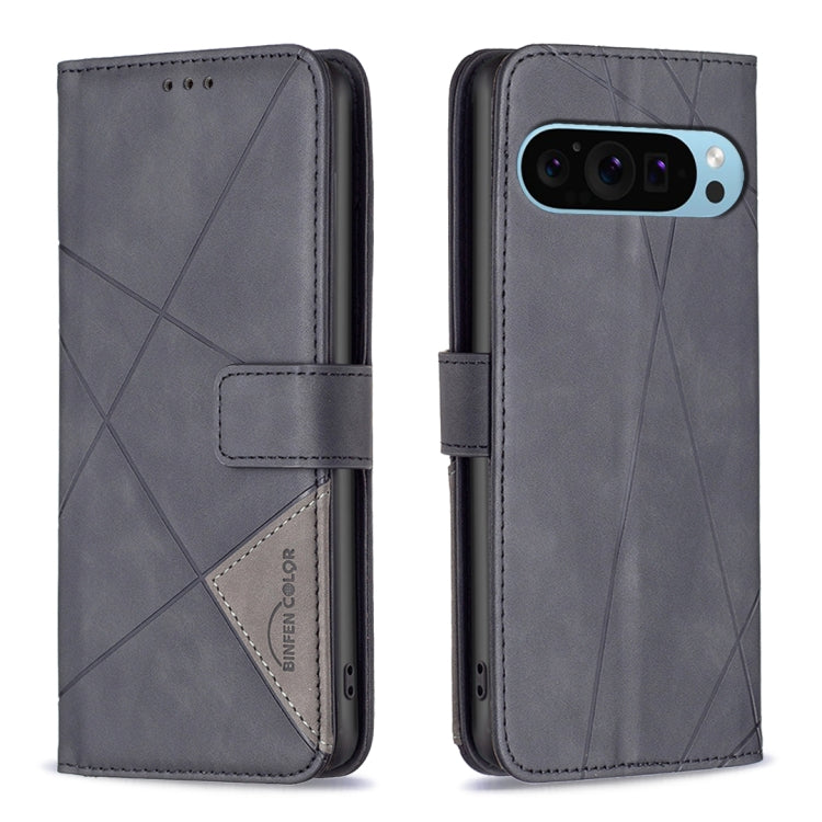 Magnetic Buckle Rhombus Texture Leather Phone Case, For Google Pixel 8a, For Google Pixel 8 Pro, For Google Pixel 8