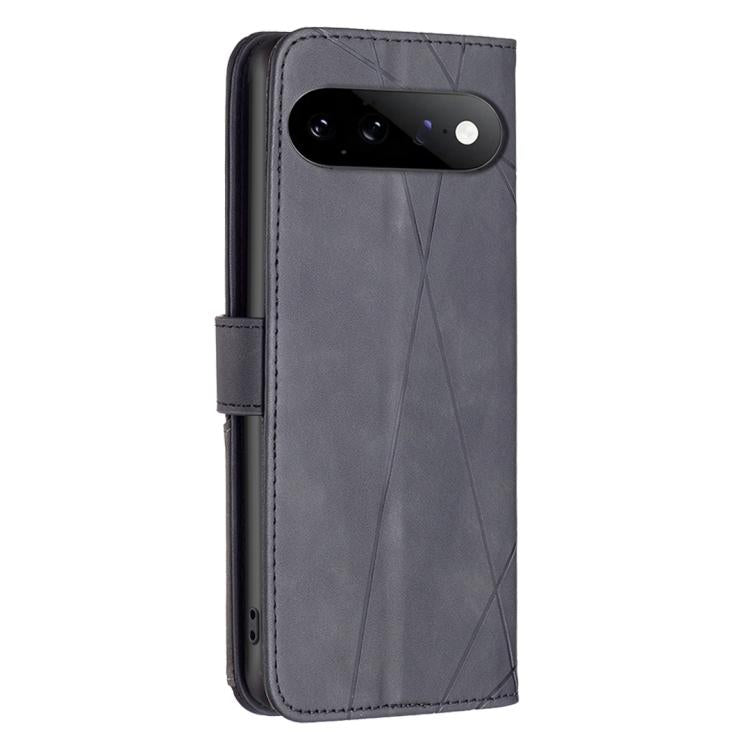 Magnetic Buckle Rhombus Texture Leather Phone Case, For Google Pixel 10a, For Google Pixel 9A, For Google Pixel 9 Pro, For Google Pixel 9