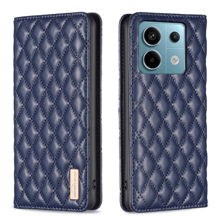 Diamond Lattice Magnetic Leather Flip Phone Case, For Xiaomi Redmi Note 13 Pro+ 5G, For Xiaomi Redmi Note 13 Pro 5G, For Xiaomi 13T / 13T Pro / Redmi K60 Ultra, For Xiaomi Redmi K70 / K70 Pro