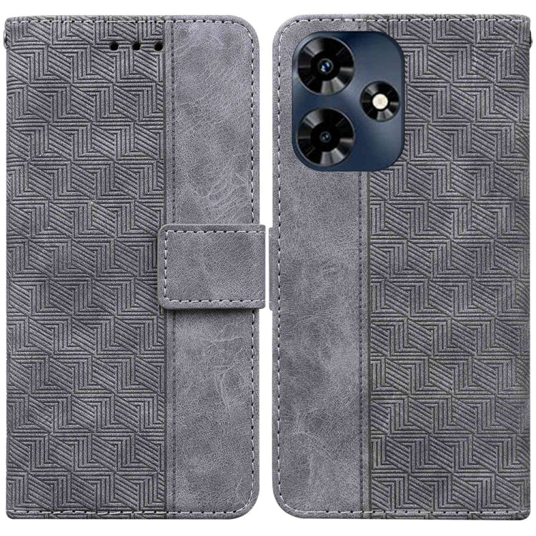 Geometric Embossed Leather Phone Case, For Infinix Hot 30 Play, For Infinix Hot 30i, For Infinix Hot 30, For Infinix Smart 7 African