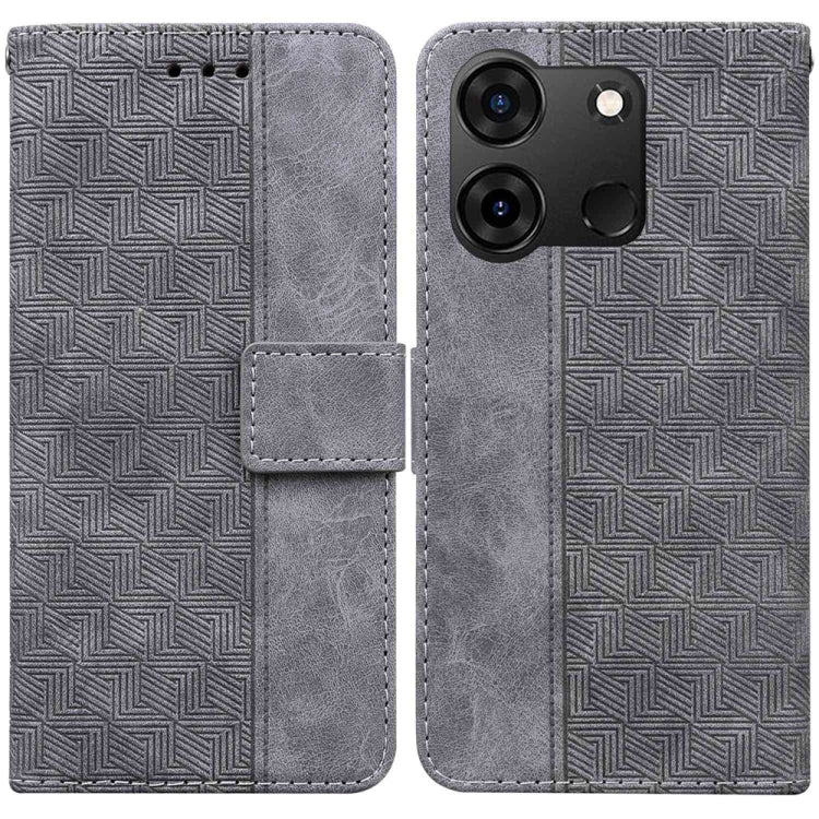 Geometric Embossed Leather Phone Case, For Infinix Note 40 4G, For Infinix Hot 40 / 40 Pro, For Infinix Smart 7 India / 7 Plus, For Infinix Smart 7 HD