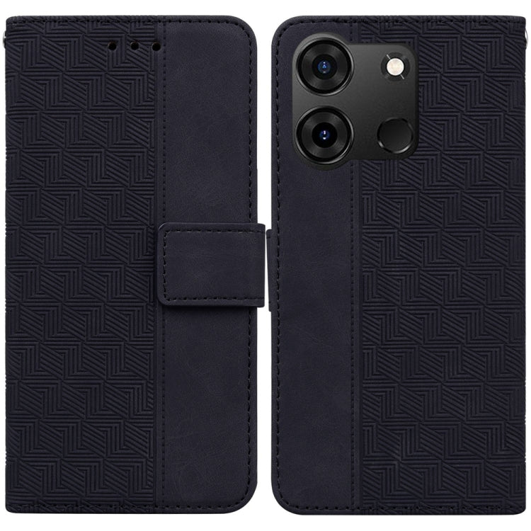 Geometric Embossed Leather Phone Case, For Infinix Note 40 4G, For Infinix Hot 40 / 40 Pro, For Infinix Smart 7 India / 7 Plus, For Infinix Smart 7 HD