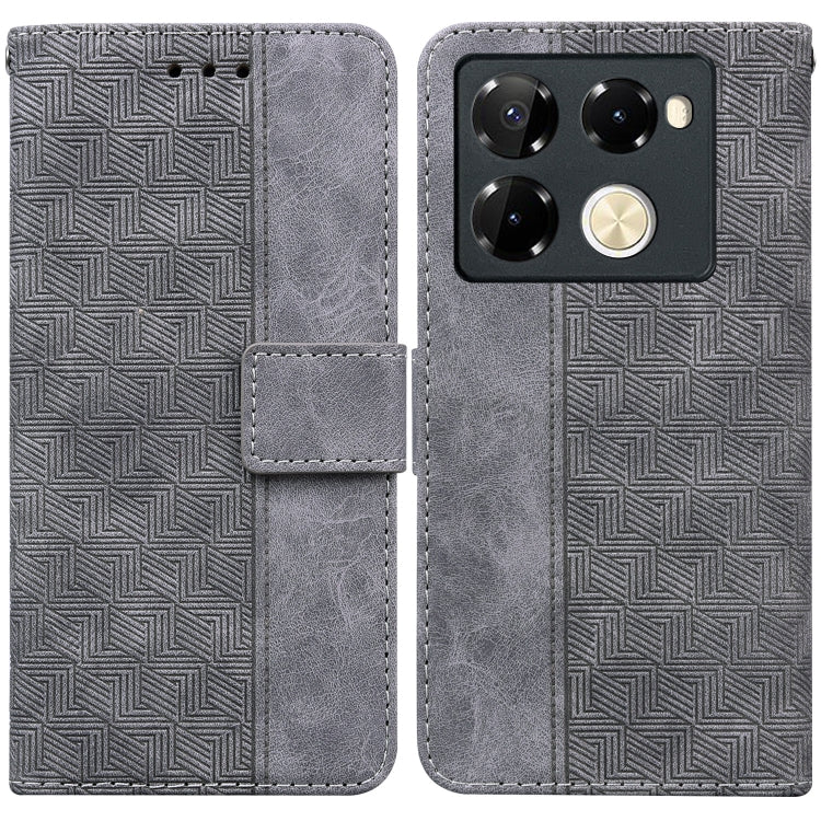 Geometric Embossed Leather Phone Case, For Infinix Note 40 5G, For Infinix GT 20 Pro, For Infinix Note 40 Pro 5G / 40 Pro 4G, For Infinix Note 40 Pro+