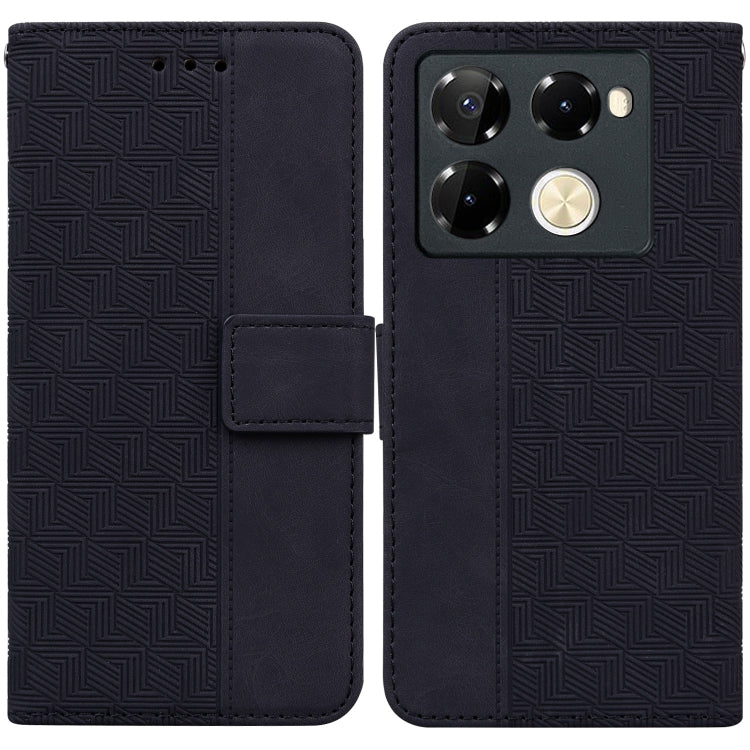 Geometric Embossed Leather Phone Case, For Infinix Note 40 5G, For Infinix GT 20 Pro, For Infinix Note 40 Pro 5G / 40 Pro 4G, For Infinix Note 40 Pro+