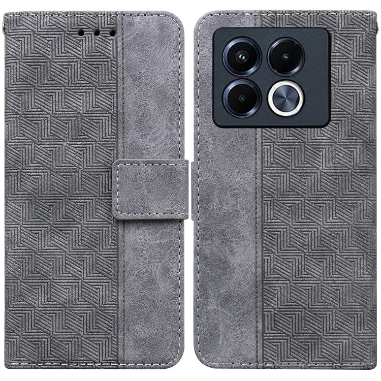 Geometric Embossed Leather Phone Case, For Infinix Note 40 5G, For Infinix GT 20 Pro, For Infinix Note 40 Pro 5G / 40 Pro 4G, For Infinix Note 40 Pro+