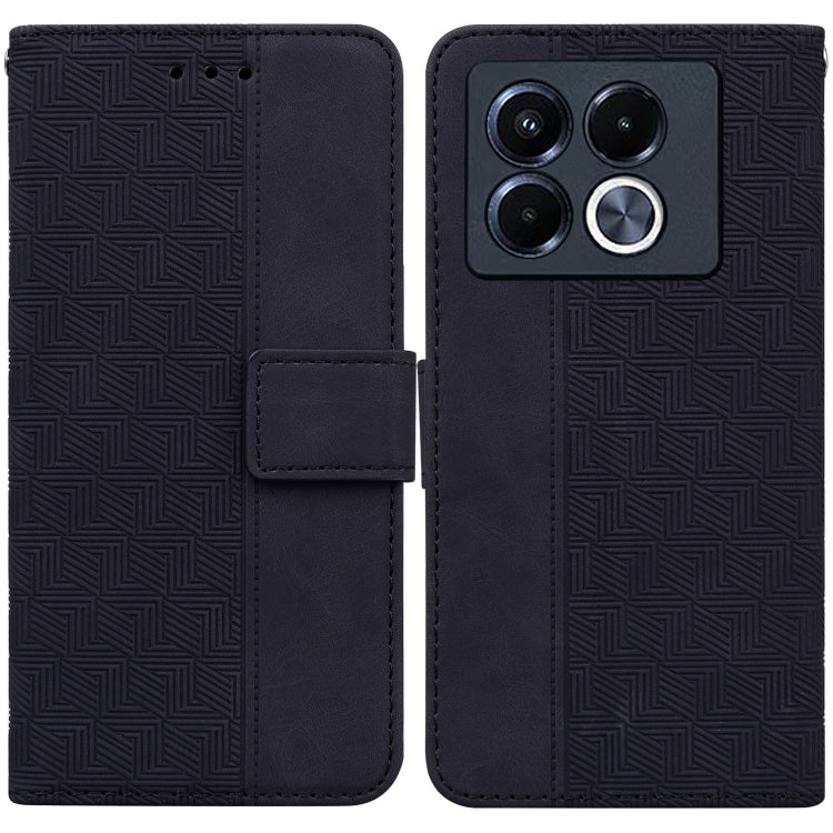 Geometric Embossed Leather Phone Case, For Infinix Note 40 5G, For Infinix GT 20 Pro, For Infinix Note 40 Pro 5G / 40 Pro 4G, For Infinix Note 40 Pro+