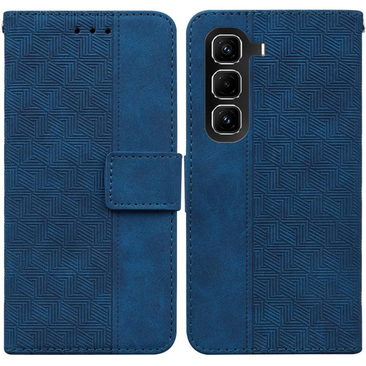 Geometric Embossed Leather Phone Case, For Infinix Hot 50 Pro+ 4G, For Infinix Hot 50 4G, For Infinix Hot 50 5G, For Infinix Zero 40 4G / 5G