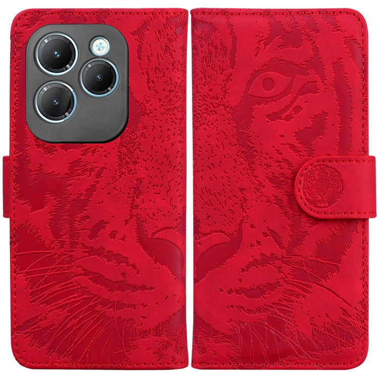Tiger Embossing Pattern Flip Leather Phone Case, For Infinix Note 40 4G, For Infinix Hot 40 / 40 Pro, For Infinix Smart 7 India/7 Plus, For Infinix Smart 7 HD