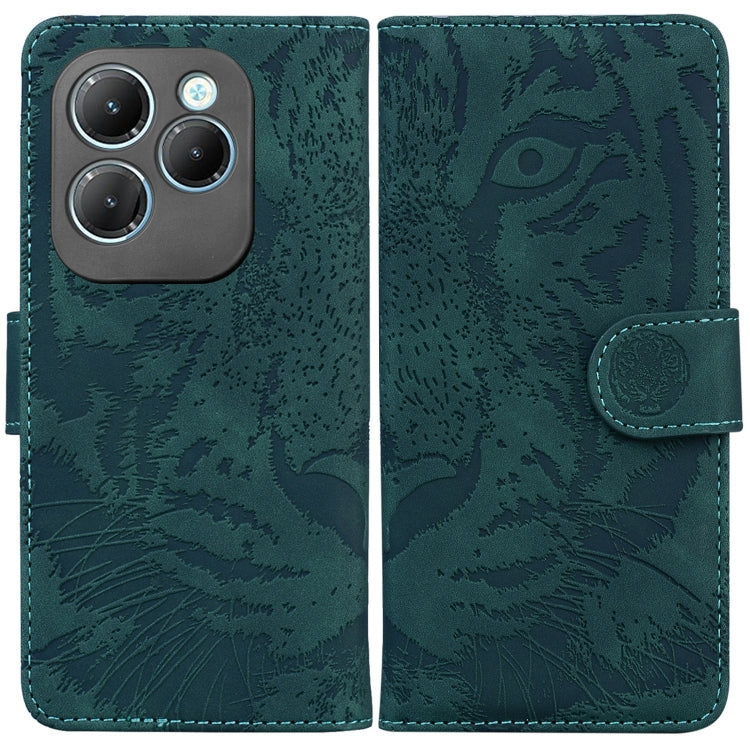 Tiger Embossing Pattern Flip Leather Phone Case, For Infinix Note 40 4G, For Infinix Hot 40 / 40 Pro, For Infinix Smart 7 India/7 Plus, For Infinix Smart 7 HD