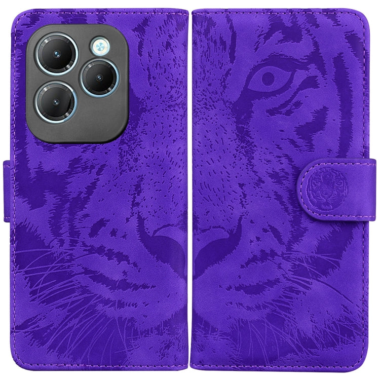 Tiger Embossing Pattern Flip Leather Phone Case, For Infinix Note 40 4G, For Infinix Hot 40 / 40 Pro, For Infinix Smart 7 India/7 Plus, For Infinix Smart 7 HD