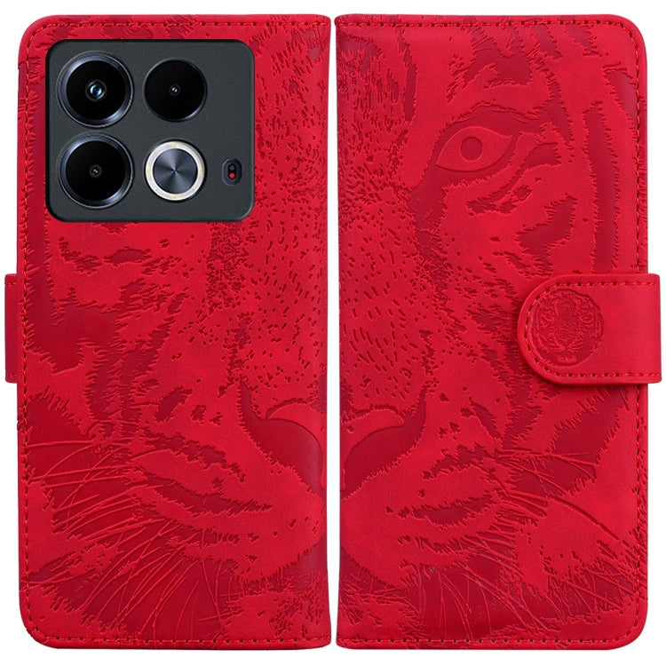 Tiger Embossing Pattern Flip Leather Phone Case, For Infinix Note 40 4G, For Infinix Hot 40 / 40 Pro, For Infinix Smart 7 India/7 Plus, For Infinix Smart 7 HD