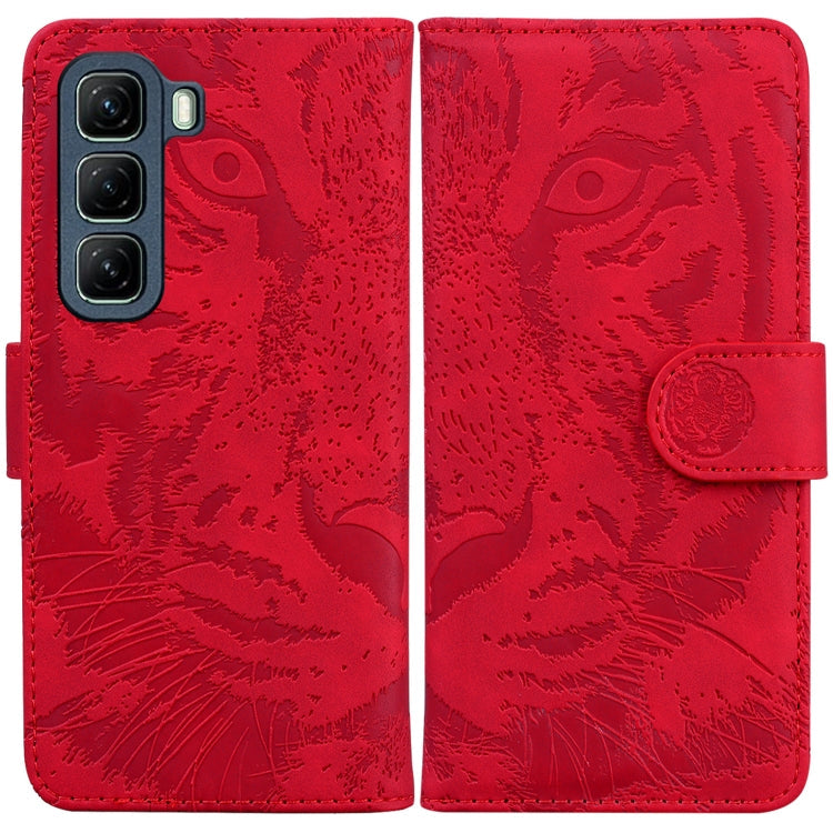 Tiger Embossing Pattern Flip Leather Phone Case, For Infinix Hot 50 Pro+ 4G, For Infinix Hot 50 4G, For Infinix Hot 50 5G, For Infinix Zero 40 4G / 5G