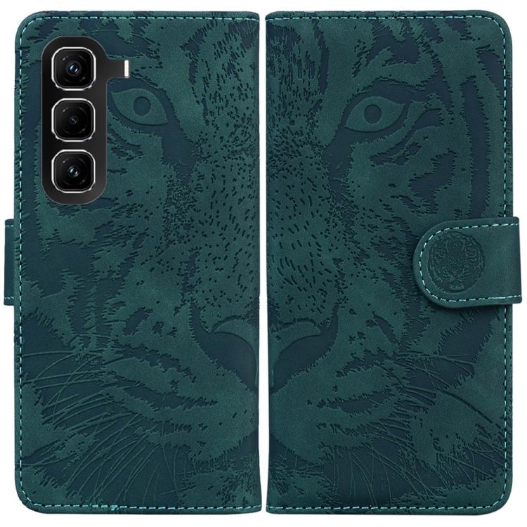 Tiger Embossing Pattern Flip Leather Phone Case, For Infinix Hot 50 Pro+ 4G, For Infinix Hot 50 4G, For Infinix Hot 50 5G, For Infinix Zero 40 4G / 5G