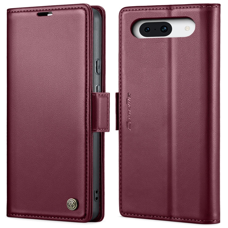CaseMe 023 Butterfly Buckle Litchi Texture RFID Anti-theft Leather Phone Case, For Google Pixel 10 Pro XL / 9 Pro XL, For Google Pixel 10 / 10 Pro / 9, For Google Pixel 8a, For Google Pixel 8 Pro