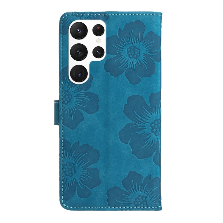Flower Embossing Pattern Leather Phone Case, For Samsung Galaxy S22 Ultra 5G, For Samsung Galaxy S21 5G, For Samsung Galaxy S21+ 5G, For Samsung Galaxy S21 Ultra 5G