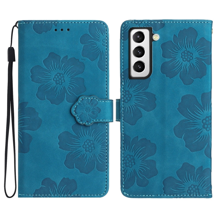 Flower Embossing Pattern Leather Phone Case, For Samsung Galaxy S22 Ultra 5G, For Samsung Galaxy S21 5G, For Samsung Galaxy S21+ 5G, For Samsung Galaxy S21 Ultra 5G