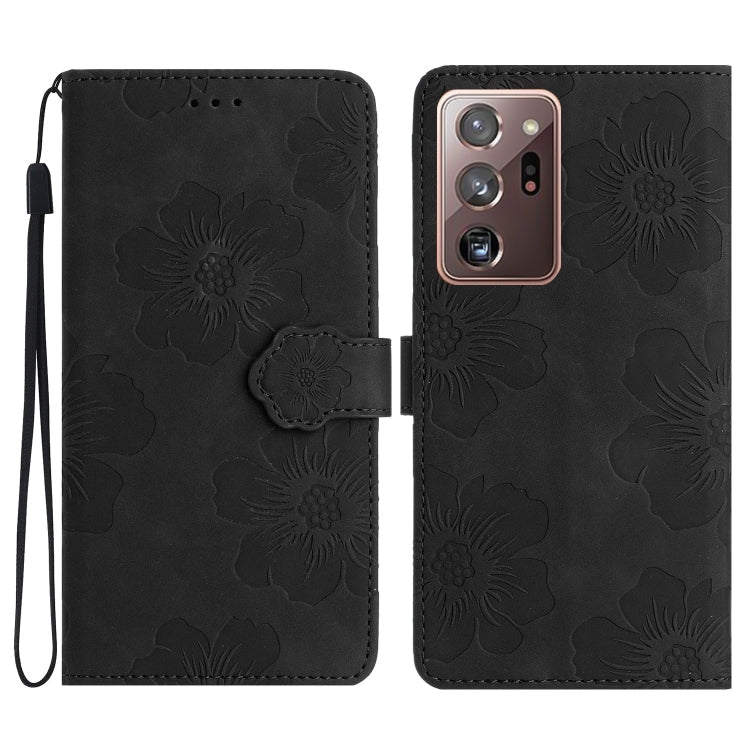 Flower Embossing Pattern Leather Phone Case, For Samsung Galaxy Note20, For Samsung Galaxy Note20 Ultra, For Samsung Galaxy Note10, For Samsung Galaxy Note10+