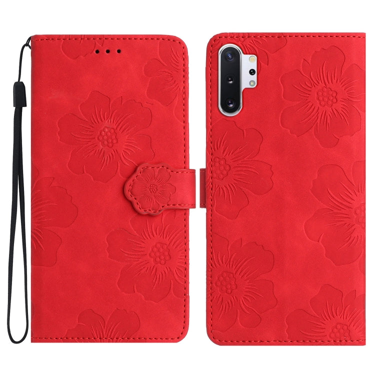 Flower Embossing Pattern Leather Phone Case, For Samsung Galaxy Note20, For Samsung Galaxy Note20 Ultra, For Samsung Galaxy Note10, For Samsung Galaxy Note10+
