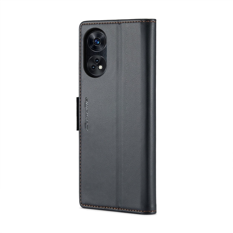 CaseMe 023 Butterfly Buckle Litchi Texture RFID Anti-theft Leather Phone Case, For OPPO Reno8 T 4G, For OPPO A57 4G Global/A57s 4G Global, For OPPO Reno10 5G Global／Reno10 Pro Global, For OPPO A78 4G
