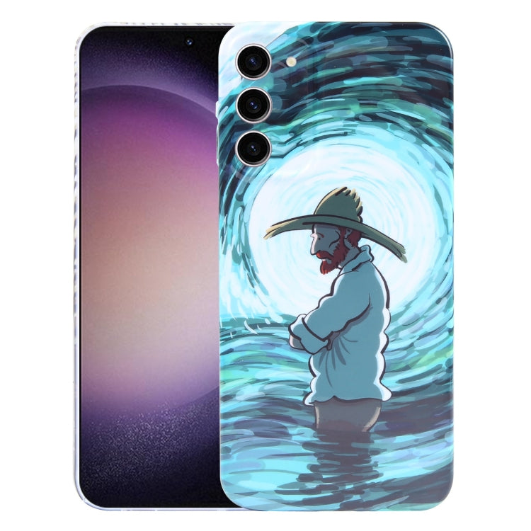 Precise Hole Oil Painting Pattern PC Phone Case, For Samsung Galaxy S23 5G, For Samsung Galaxy S23 Ultra 5G, For Samsung Galaxy S22 5G, For Samsung Galaxy S22+ 5G