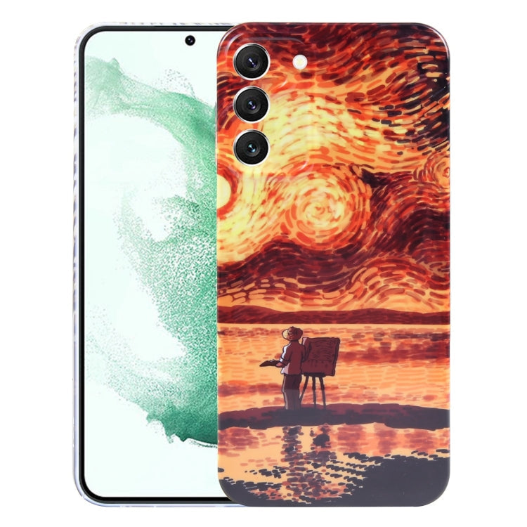 Precise Hole Oil Painting Pattern PC Phone Case, For Samsung Galaxy S23 5G, For Samsung Galaxy S23 Ultra 5G, For Samsung Galaxy S22 5G, For Samsung Galaxy S22+ 5G