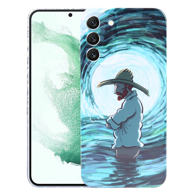 Precise Hole Oil Painting Pattern PC Phone Case, For Samsung Galaxy S23 5G, For Samsung Galaxy S23 Ultra 5G, For Samsung Galaxy S22 5G, For Samsung Galaxy S22+ 5G