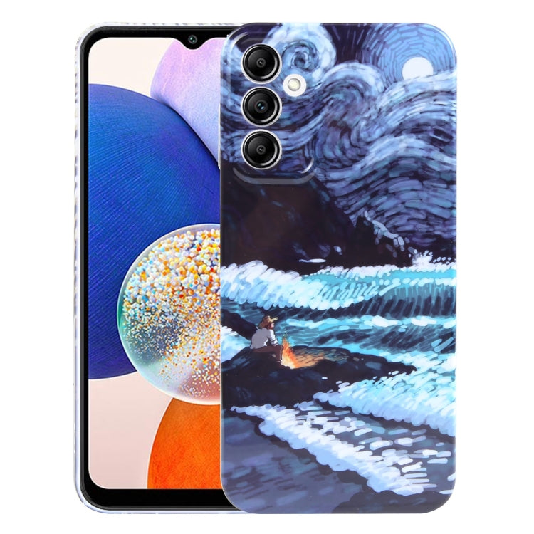 Precise Hole Oil Painting Pattern PC Phone Case, For Samsung Galaxy S22 Ultra 5G, For Samsung Galaxy A14 5G, For Samsung Galaxy A34 5G, For Samsung Galaxy A54 5G
