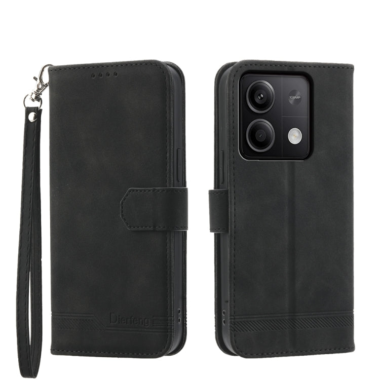 Dierfeng Dream Line TPU + PU Leather Phone Case, For Xiaomi 14 Pro, For Xiaomi 14, For Xiaomi Redmi Note 13 5G, For Xiaomi Redmi 13C