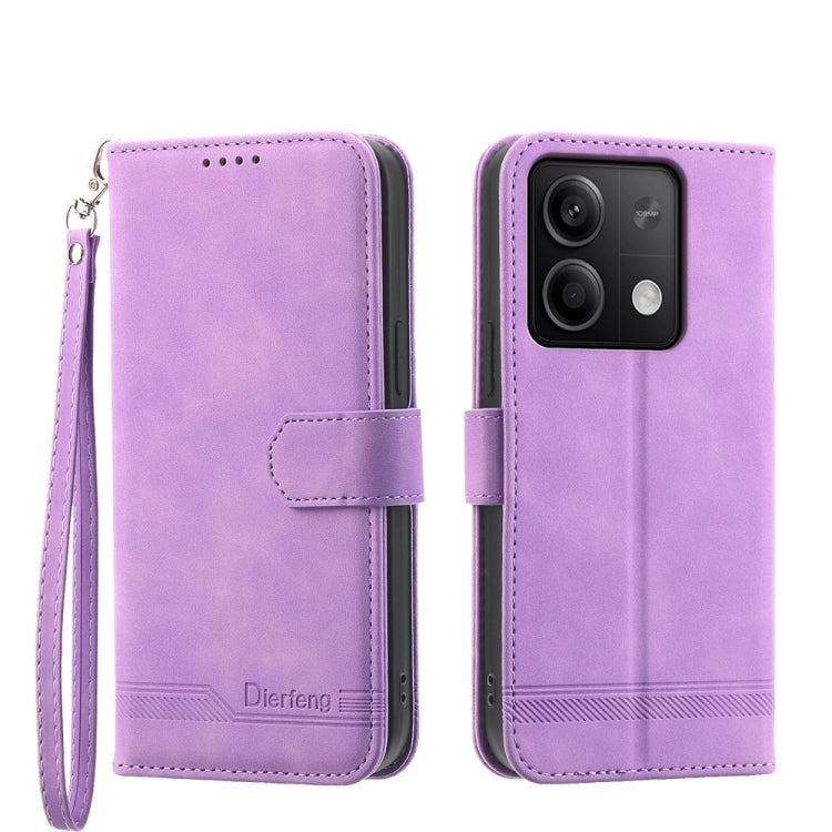 Dierfeng Dream Line TPU + PU Leather Phone Case, For Xiaomi 14 Pro, For Xiaomi 14, For Xiaomi Redmi Note 13 5G, For Xiaomi Redmi 13C