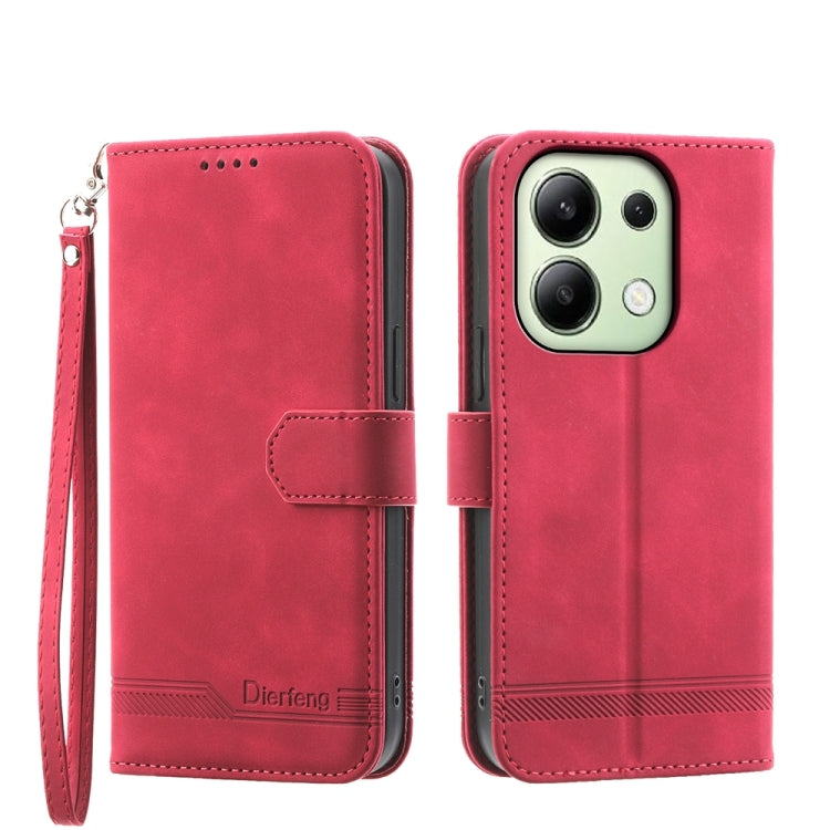 Dierfeng Dream Line TPU + PU Leather Phone Case, For Xiaomi Redmi A3, For Xiaomi Redmi Note 13 Pro 4G, For Xiaomi Redmi Note13 4G, For Xiaomi 14 Ultra