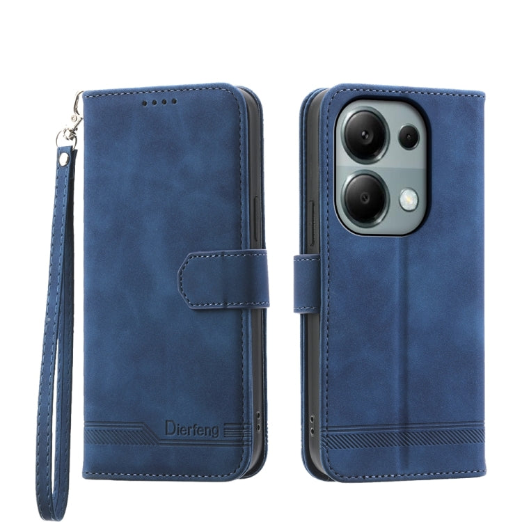 Dierfeng Dream Line TPU + PU Leather Phone Case, For Xiaomi Redmi A3, For Xiaomi Redmi Note 13 Pro 4G, For Xiaomi Redmi Note13 4G, For Xiaomi 14 Ultra