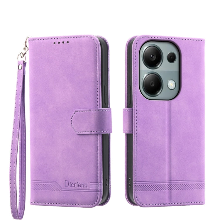 Dierfeng Dream Line TPU + PU Leather Phone Case, For Xiaomi Redmi A3, For Xiaomi Redmi Note 13 Pro 4G, For Xiaomi Redmi Note13 4G, For Xiaomi 14 Ultra