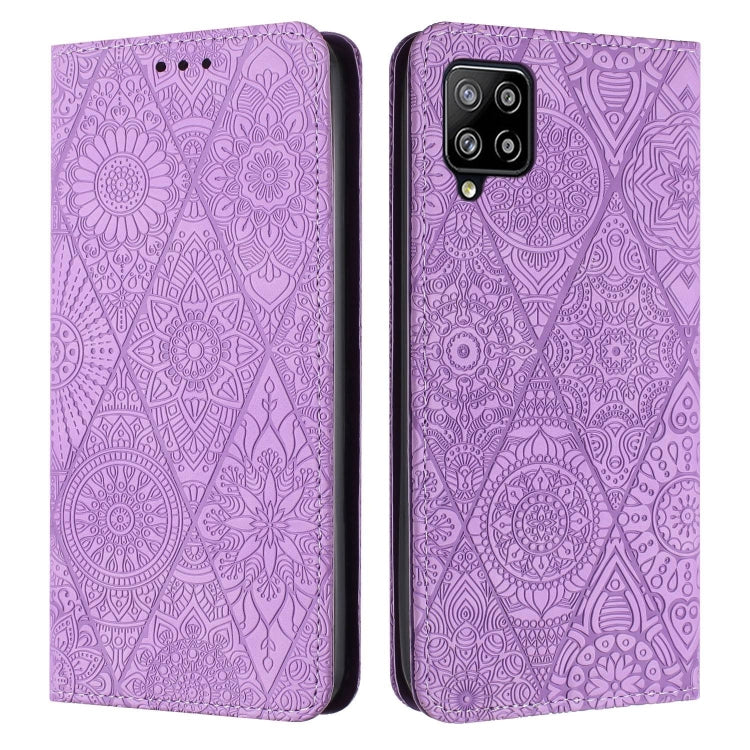 Ethnic Embossed Adsorption Leather Phone Case, For Samsung Galaxy A13 4G/5G, For Samsung Galaxy A14 4G/5G, For Samsung Galaxy A21s, For Samsung Galaxy A22 4G