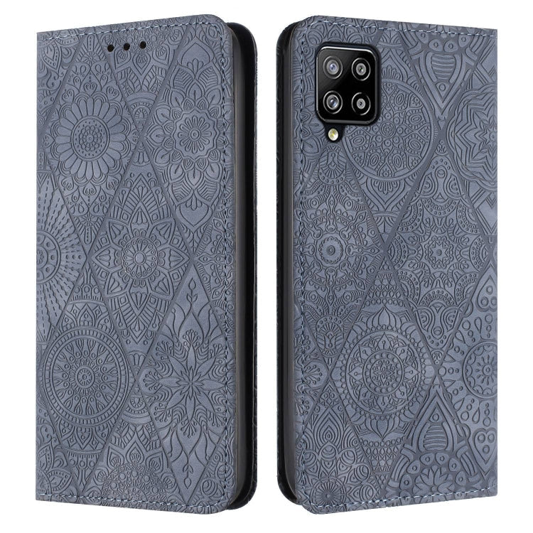 Ethnic Embossed Adsorption Leather Phone Case, For Samsung Galaxy A13 4G/5G, For Samsung Galaxy A14 4G/5G, For Samsung Galaxy A21s, For Samsung Galaxy A22 4G