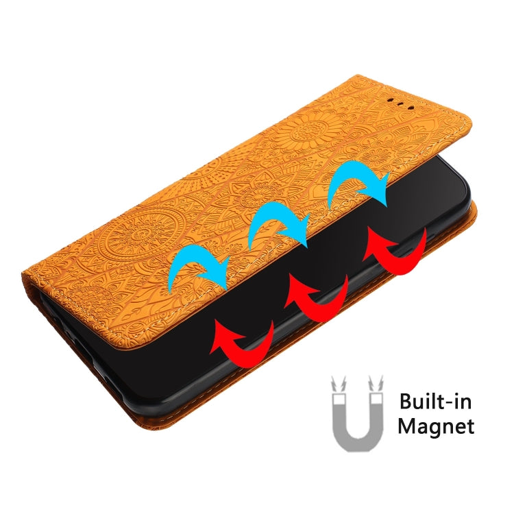 Ethnic Embossed Adsorption Leather Phone Case, For Xiaomi Redmi 9, For Redmi Note 9, For Redmi Note 9 Pro, For Redmi Note 8T