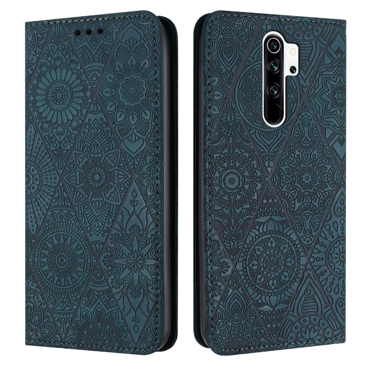 Ethnic Embossed Adsorption Leather Phone Case, For Xiaomi Redmi 9, For Redmi Note 9, For Redmi Note 9 Pro, For Redmi Note 8T