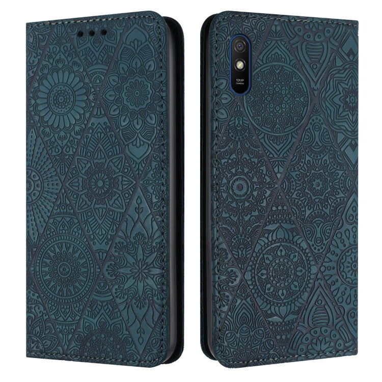 Ethnic Embossed Adsorption Leather Phone Case, For Redmi Note 10 Pro, For Redmi Note 10 4G, For Xiaomi Redmi 9T, For Xiaomi Redmi 9A