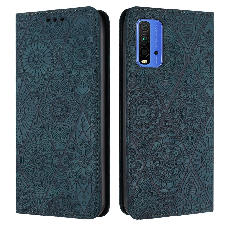 Ethnic Embossed Adsorption Leather Phone Case, For Redmi Note 10 Pro, For Redmi Note 10 4G, For Xiaomi Redmi 9T, For Xiaomi Redmi 9A