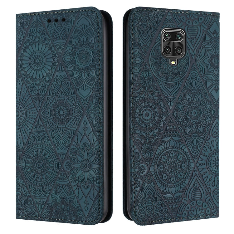 Ethnic Embossed Adsorption Leather Phone Case, For Xiaomi Redmi 9, For Redmi Note 9, For Redmi Note 9 Pro, For Redmi Note 8T