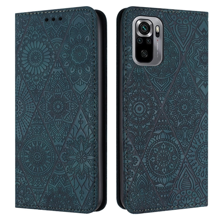 Ethnic Embossed Adsorption Leather Phone Case, For Redmi Note 10 Pro, For Redmi Note 10 4G, For Xiaomi Redmi 9T, For Xiaomi Redmi 9A