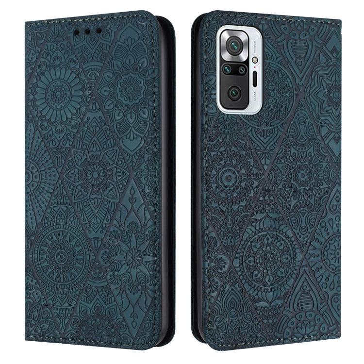 Ethnic Embossed Adsorption Leather Phone Case, For Redmi Note 10 Pro, For Redmi Note 10 4G, For Xiaomi Redmi 9T, For Xiaomi Redmi 9A