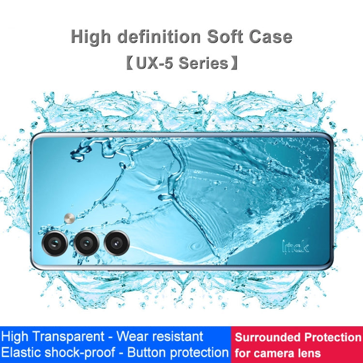 IMAK UX-5 Series Transparent Shockproof TPU Phone Case, For Samsung Galaxy A24 4G, For Samsung Galaxy S23 FE 5G
