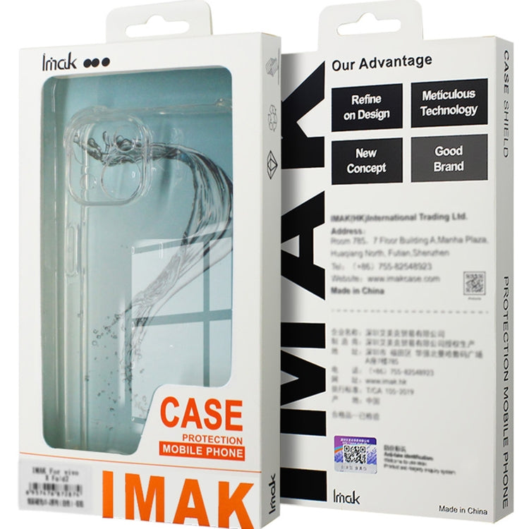 imak Shockproof Airbag TPU Phone Case, For Xiaomi Redmi Turbo 3 5G, For Xiaomi Redmi A3 4G, For Xiaomi Redmi Note 13 4G Global, For Xiaomi Redmi 13C 5G/13R 5G, For Xiaomi Poco X6 Pro 5G/Redmi K70E 5G, For Xiaomi 14 Ultra 5G...