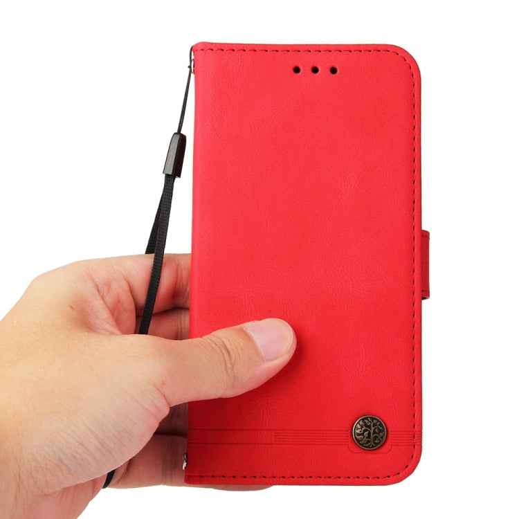Skin Feel Life Tree Metal Button Leather Phone Case, For Xiaomi Redmi K70E, For Xiaomi 14 Ultra, For Xiaomi 14 Pro, For Xiaomi 14