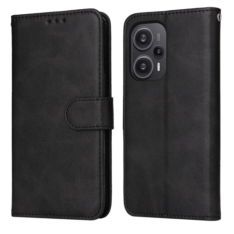 Classic Calf Texture Flip Leather Phone Case, For Xiaomi 13T / Redmi K60 Ultra, For Xiaomi Redmi K70 / K70 Pro, For Xiaomi Redmi Poco F5, For Xiaomi Redmi K60 / K60 Pro