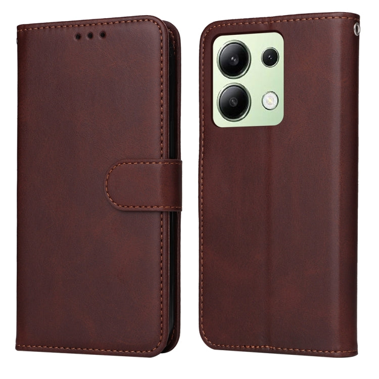 Classic Calf Texture Flip Leather Phone Case, For Xiaomi Poco F6, For Xiaomi Redmi A3, For Xiaomi Redmi Note13 Pro 4G Global/Poco M6 Pro 4G, For Xiaomi Redmi Note13 4G